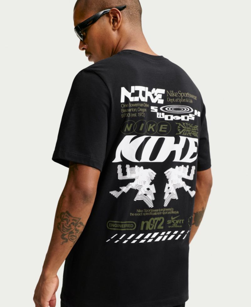 Men's Graphic Crew Neck T-Shirt