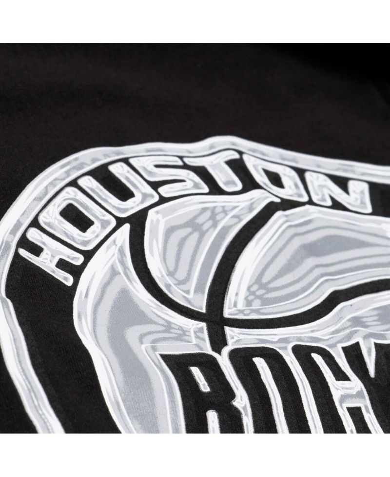 Men's Black Houston Rockets Chrome Heritage T-Shirt