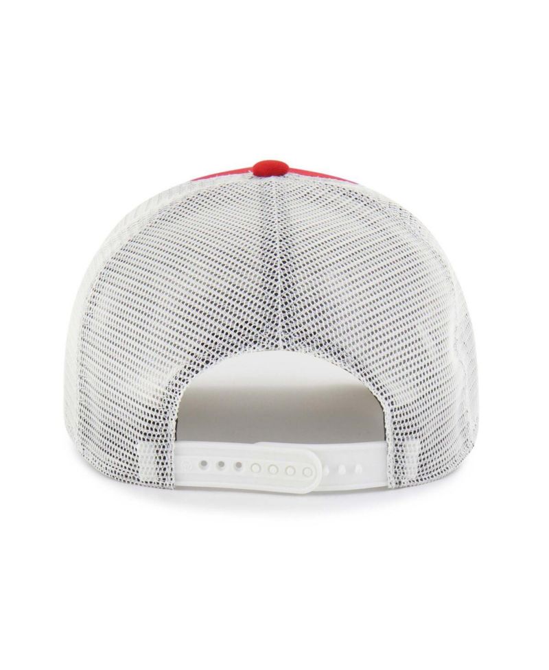 Men's and Women's Red Maryland Terrapins Contemporary Basics Foundation Trucker Hitch Adjustable Hat