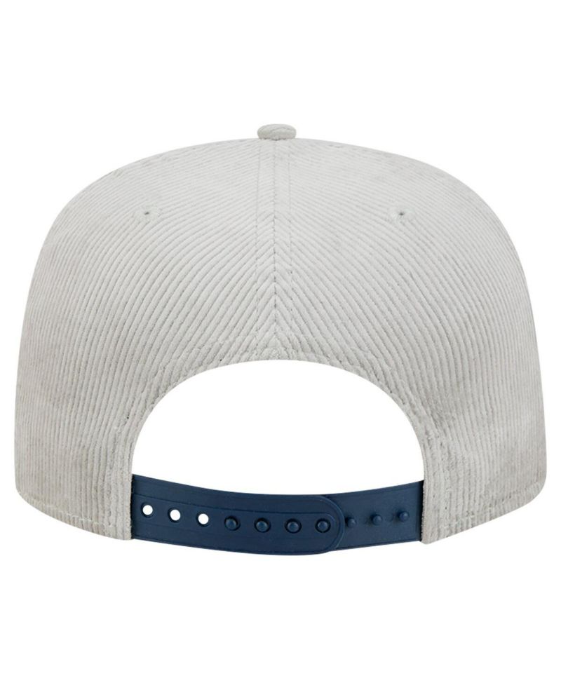 Men's Gray Detroit Tigers Corduroy Golfer Snapback Hat