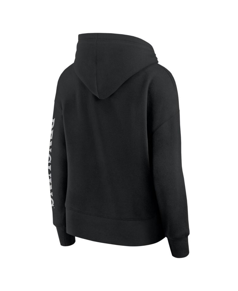 Women's Black Pittsburgh Penguins Elements Next Pullover Hoodie