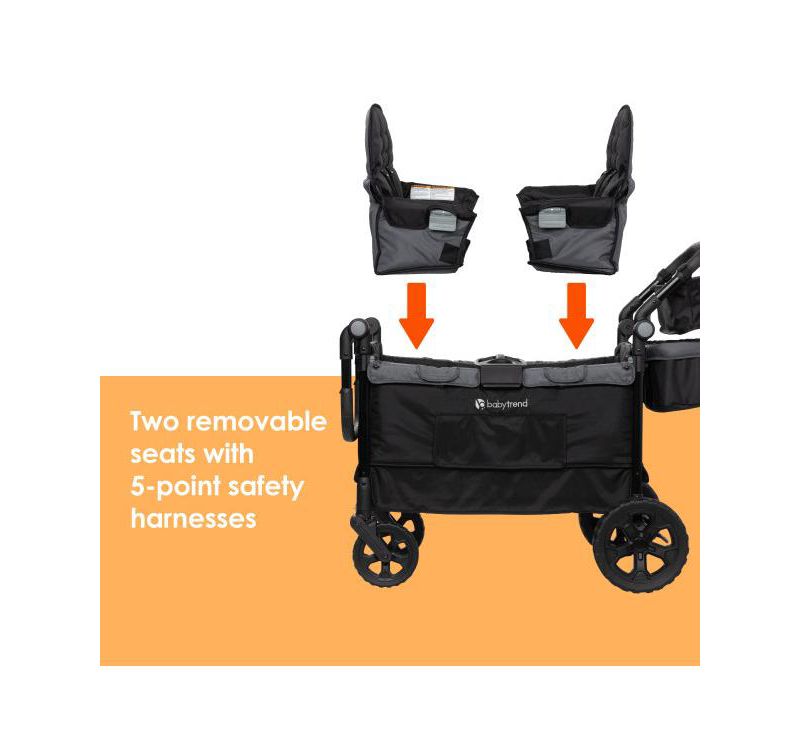 Kids Trend Quest 3-in-1 Stroller Wagon