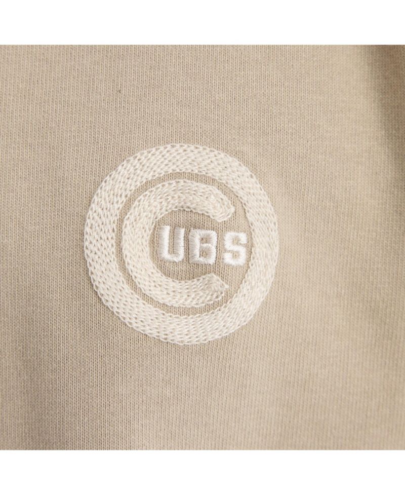Men's Sepia Tint Chicago Cubs Iconic Heavyweight T-Shirt