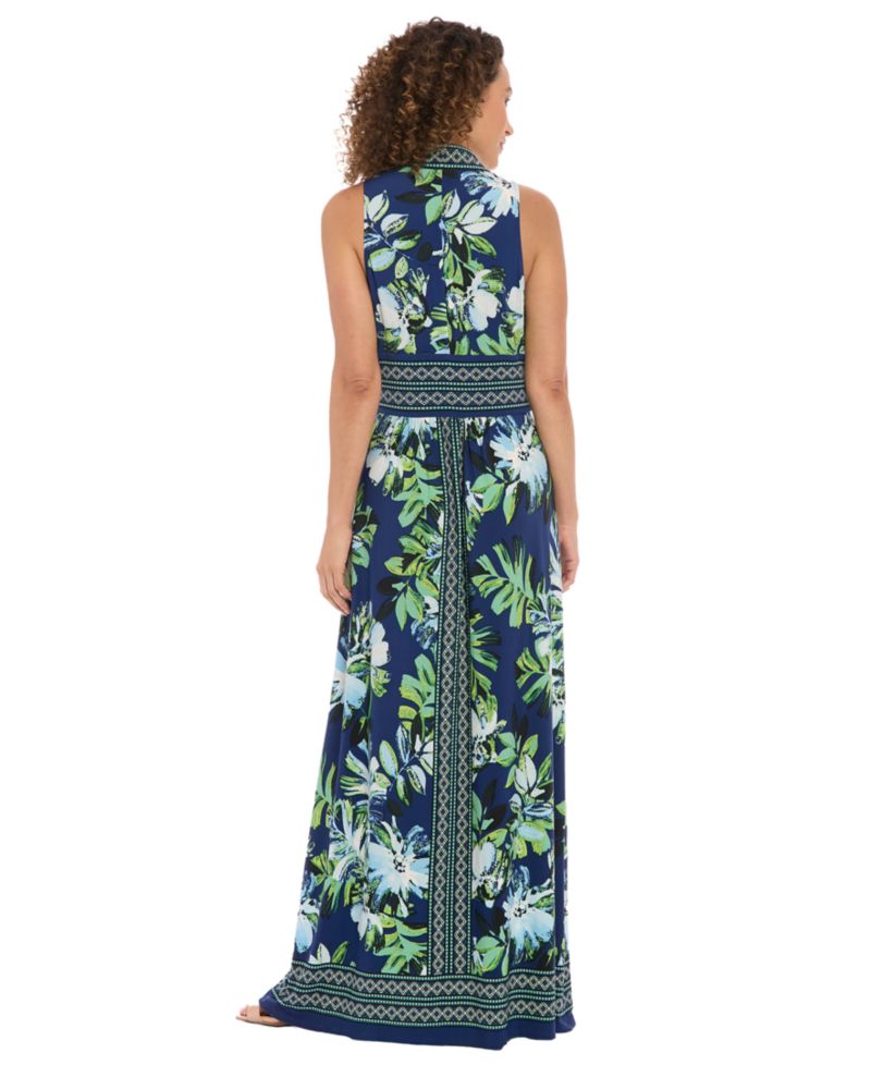 Women's V-Neck Maxi Dress