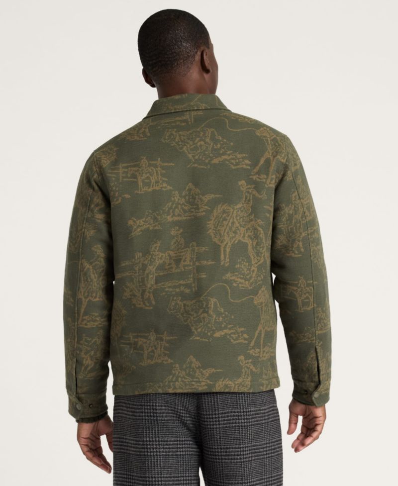 Mens Quilted Chamois Work Jacket
