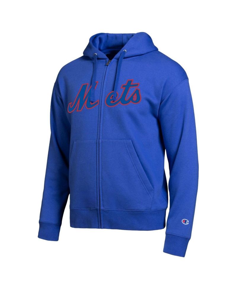 Men's New York Mets Royal All-Star Wordmark Full-Zip Hoodie
