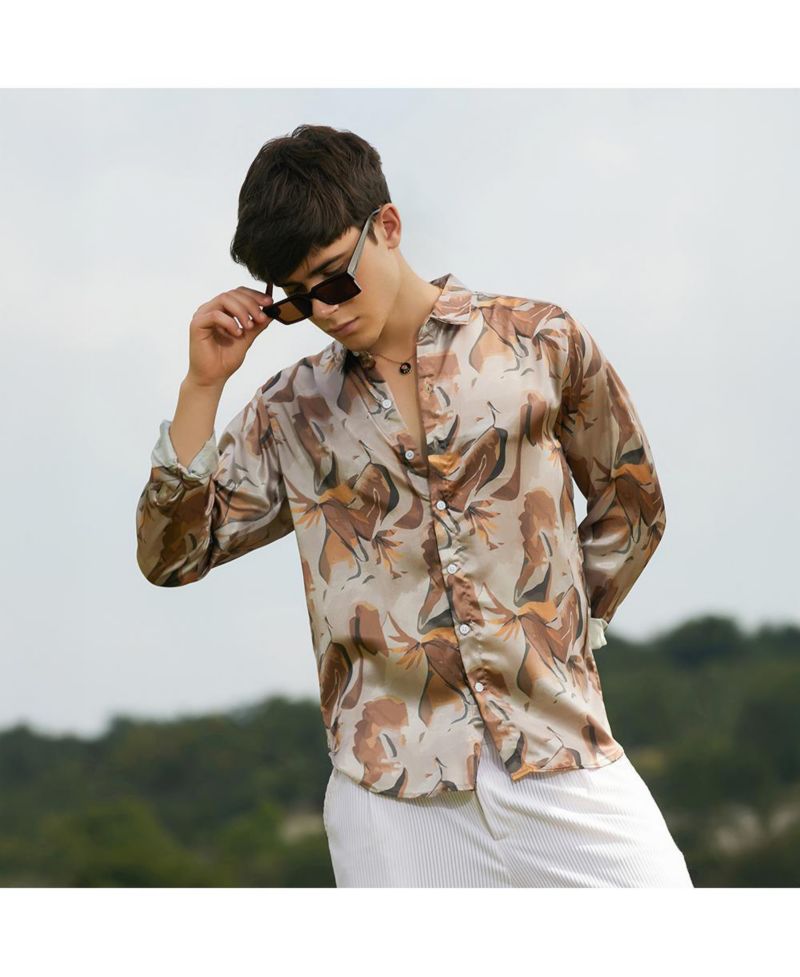 Men's Impressionist Canopy Shirt