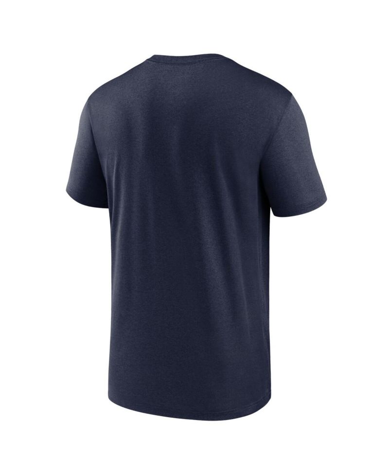 Men's Navy Tennessee Titans Horizontal Lockup Legend T-shirt