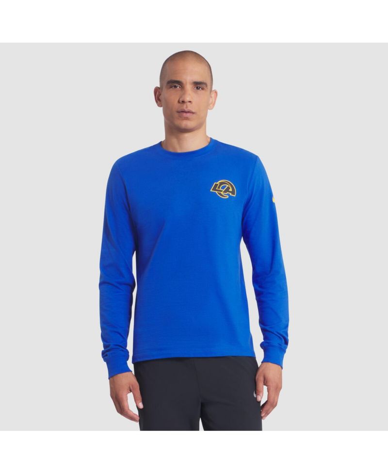 Men's Royal Los Angeles Rams 2025 Rivalries Collection Essential Long Sleeve T-Shirt