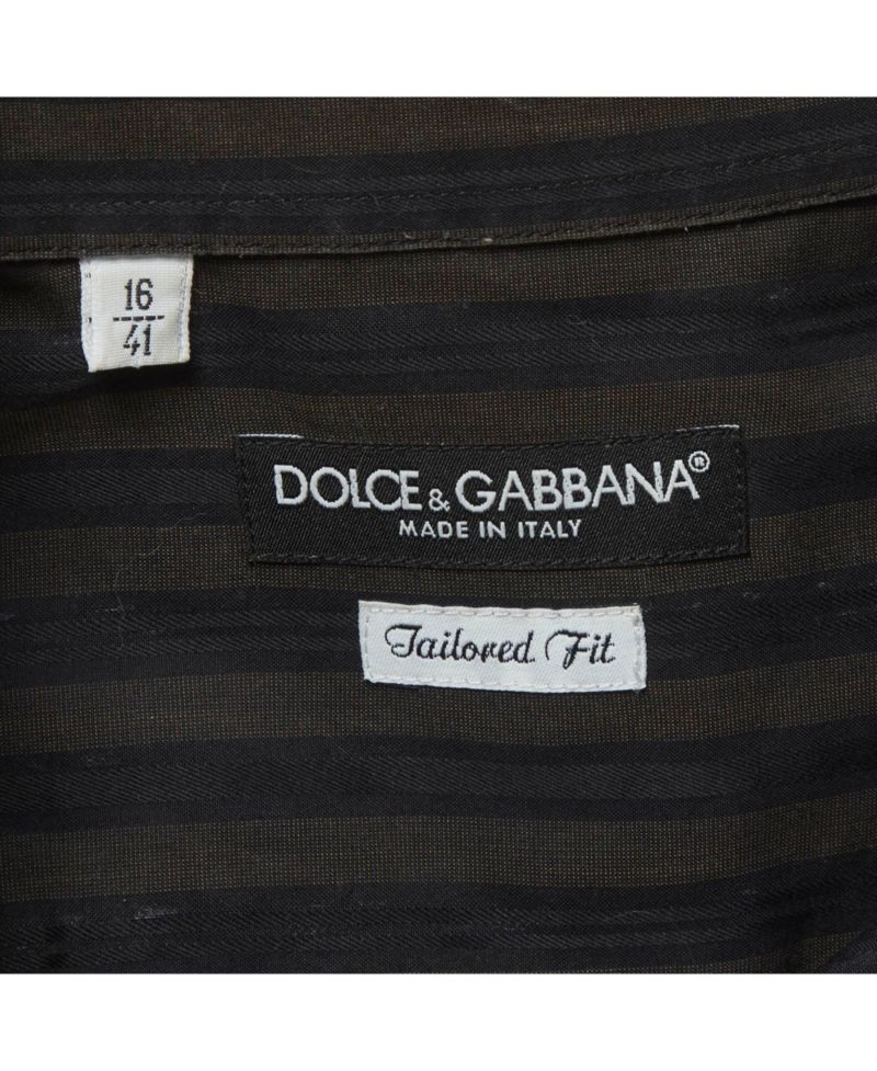 Men's Slim-Fit Striped Dress Shirt