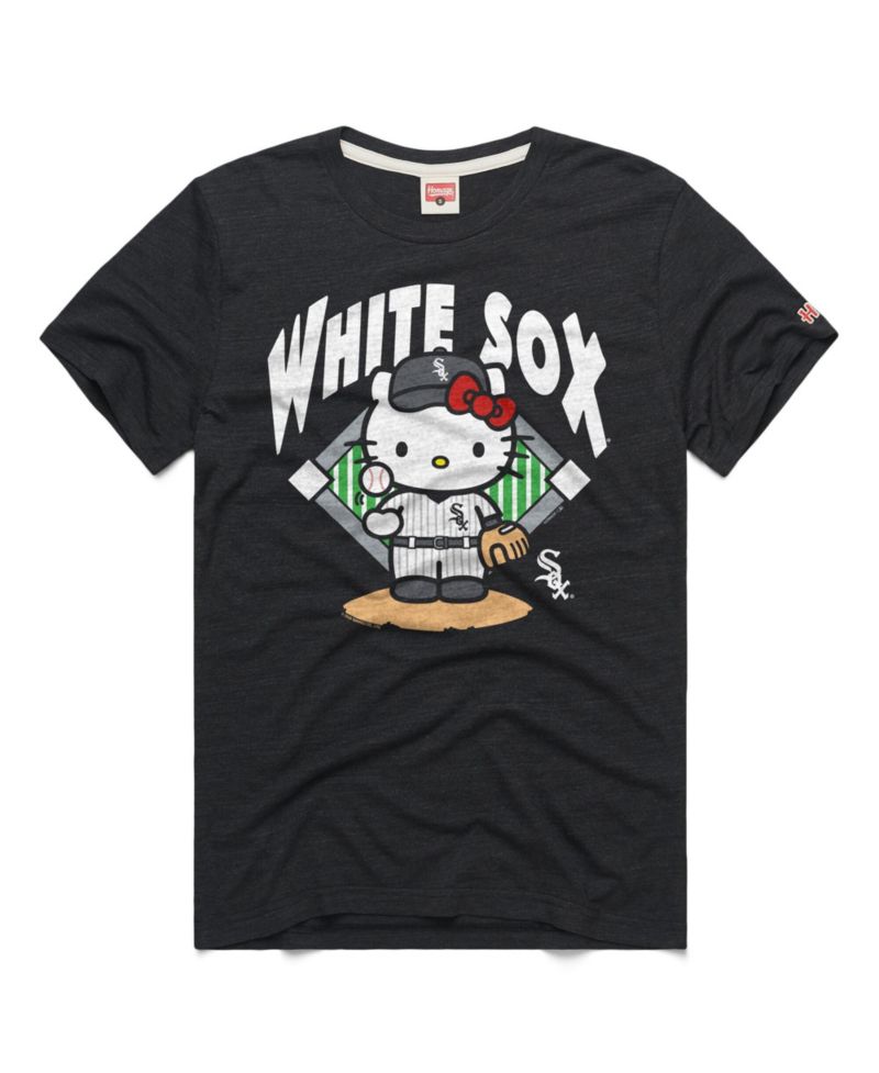 Women's Chicago White Sox Hello Kitty Tri-Blend T-Shirt