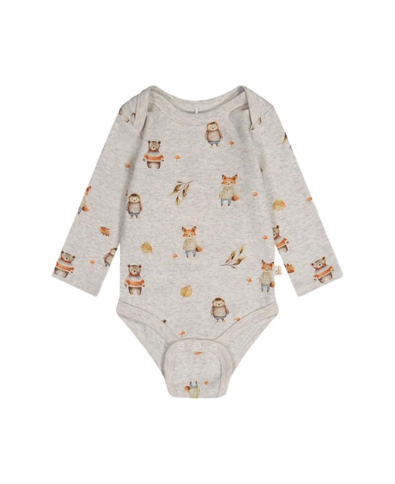 Baby Boy 3M TO 24M Cotton Onesie Animal Print