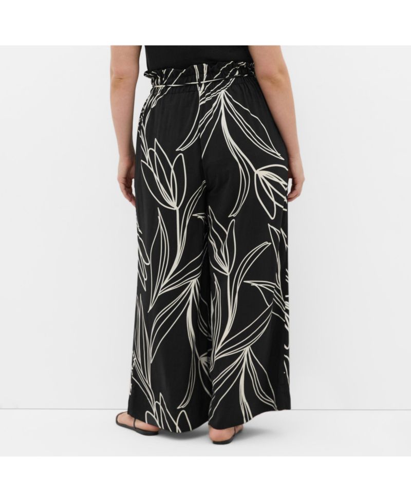 Women's Shania Bloom Print Wide Leg Pant
