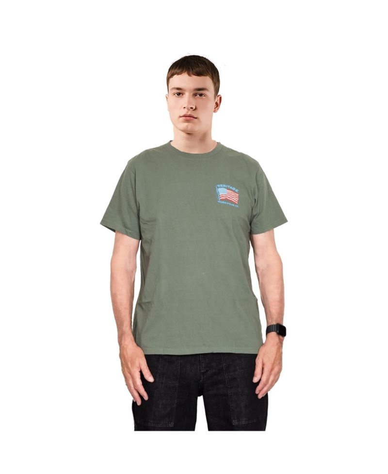 Men's American Heritage Collection Workwear Flag T-Shirt