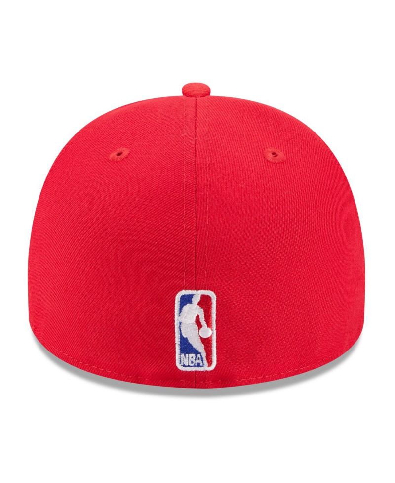 Men's Red Atlanta Hawks 2025 NBA Draft A-Frame 59FIFTY Fitted Hat