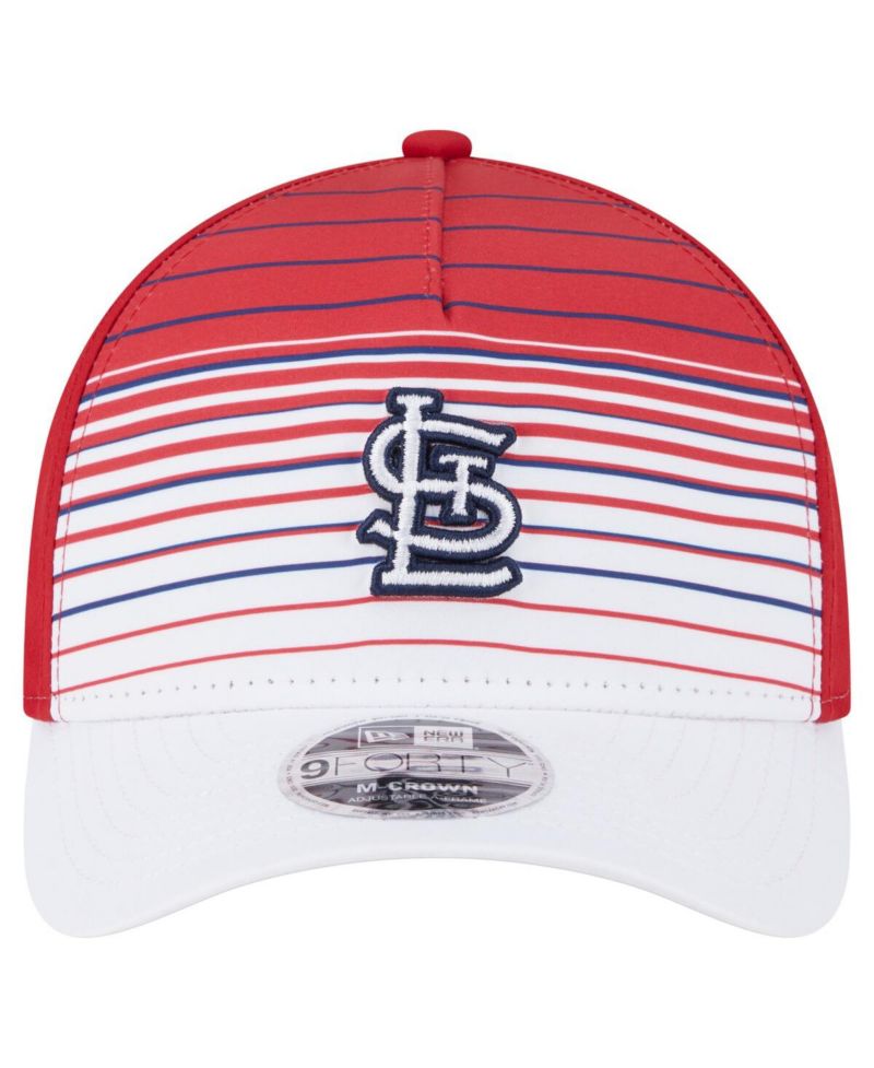 Men's Red St. Louis Cardinals Gradient 9FORTY M-Crown Adjustable Hat
