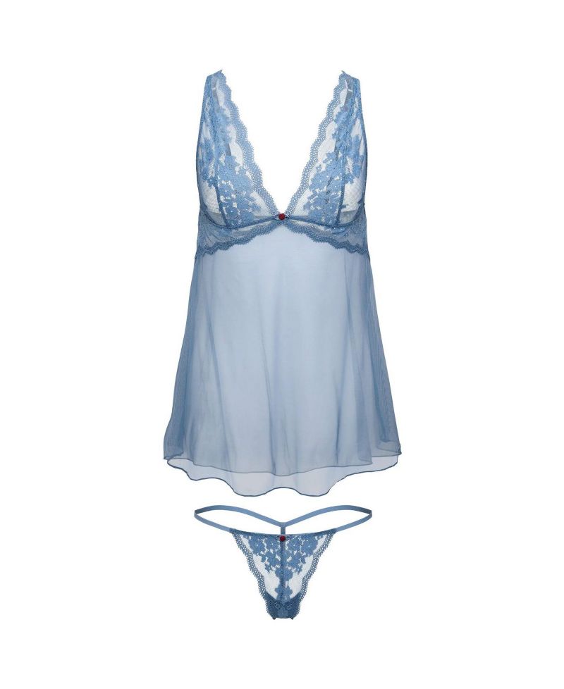 Plus Size Nedda Babydoll Lingerie