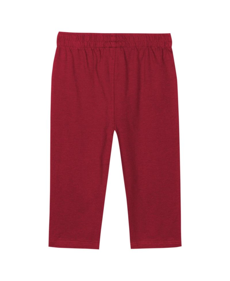 Baby Boys and Girls Crimson Washington State Cougars Double Up Long Sleeve Bodysuit Pant Set