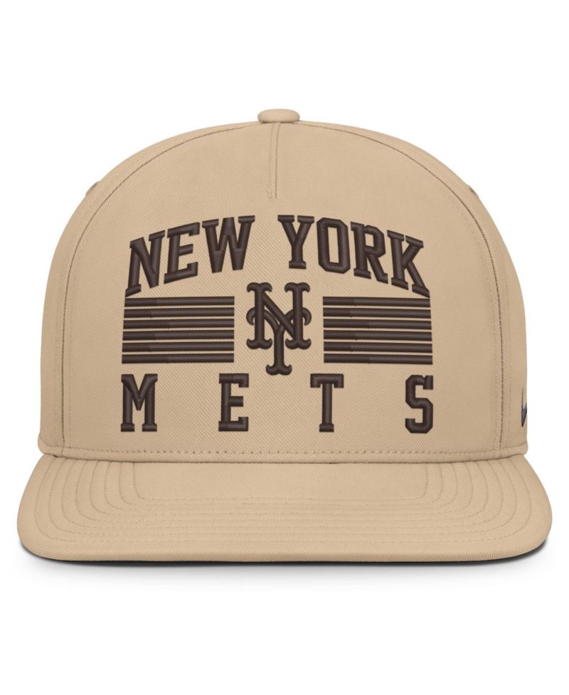 Men's Khaki New York Mets Desert Pro AeroBill Dri-FIT snapback Hat