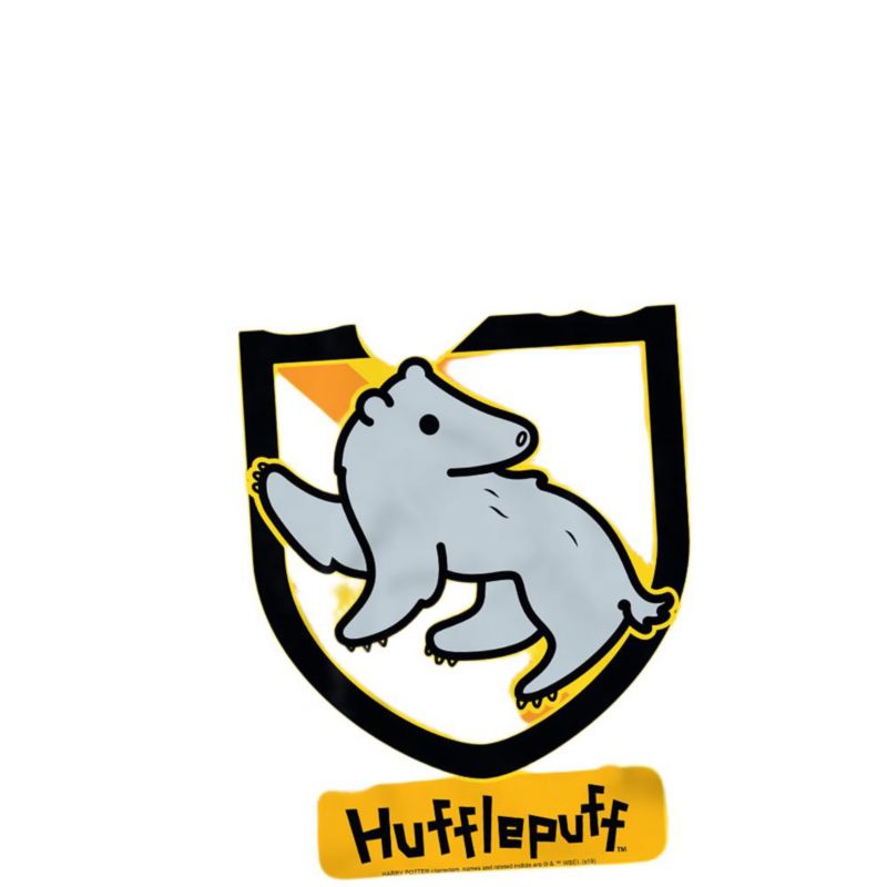 Men's Chibi Hufflepuff Crest T Shirt