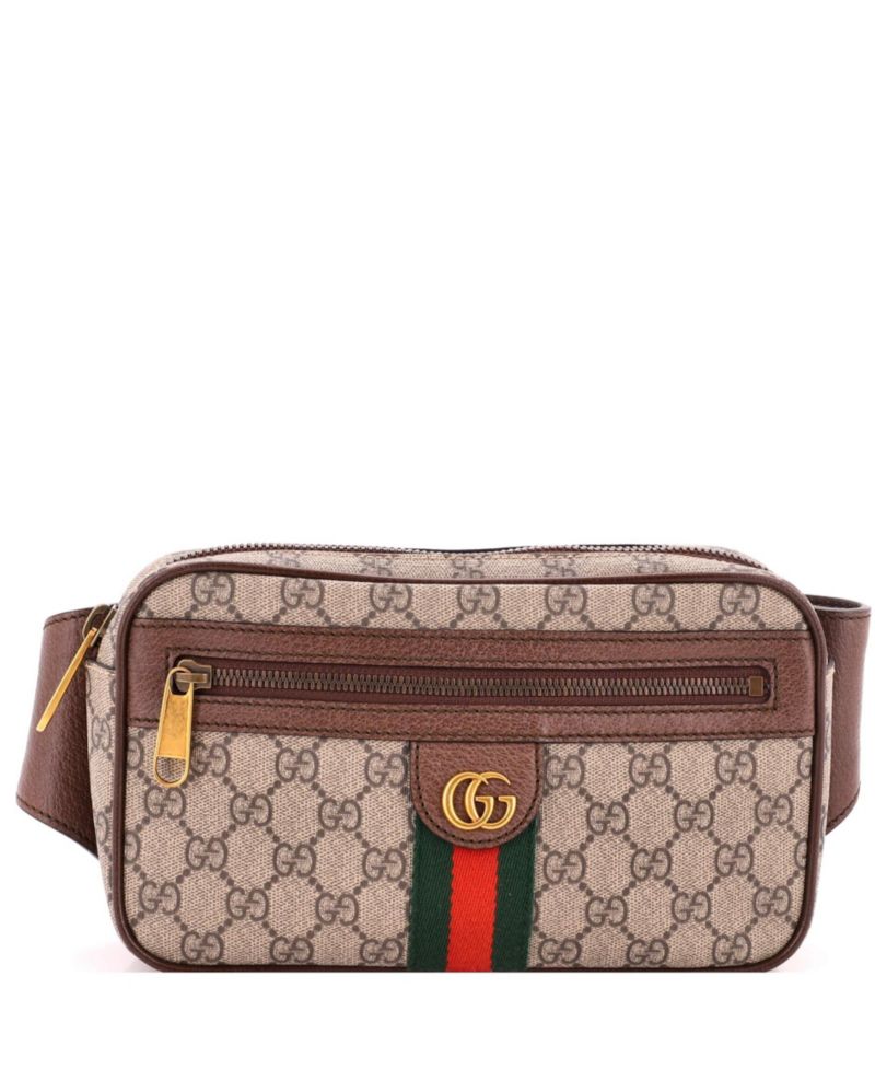 Ophidia Medium GG Coated Canvas Belt Bag