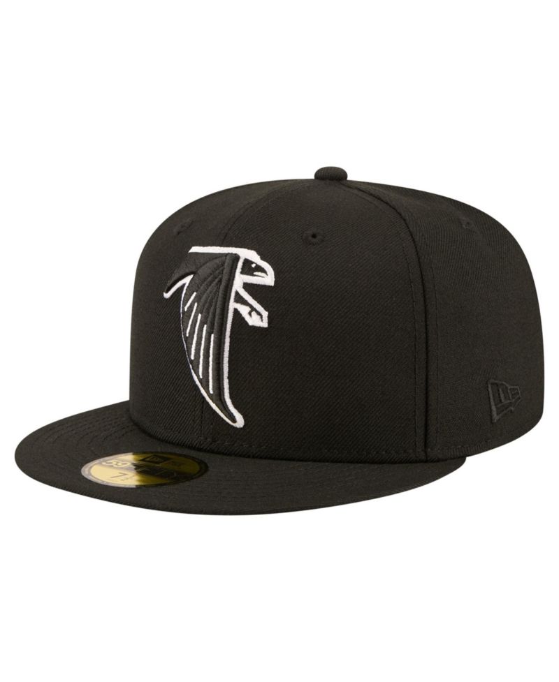 Men's Black Atlanta Falcons 59FIFTY Fitted Hat