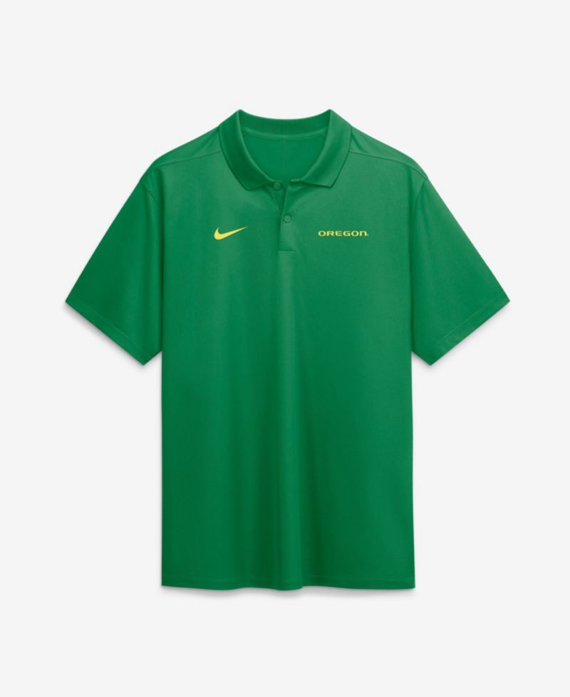Men's Green Oregon Ducks Dri-FIT Victory Polo Shirt