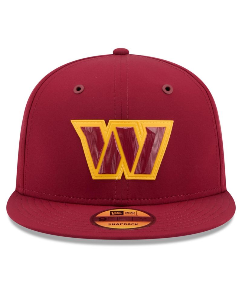 Men's Burgundy Washington Commanders 2026 Sideline 9FIFTY Snapback Hat