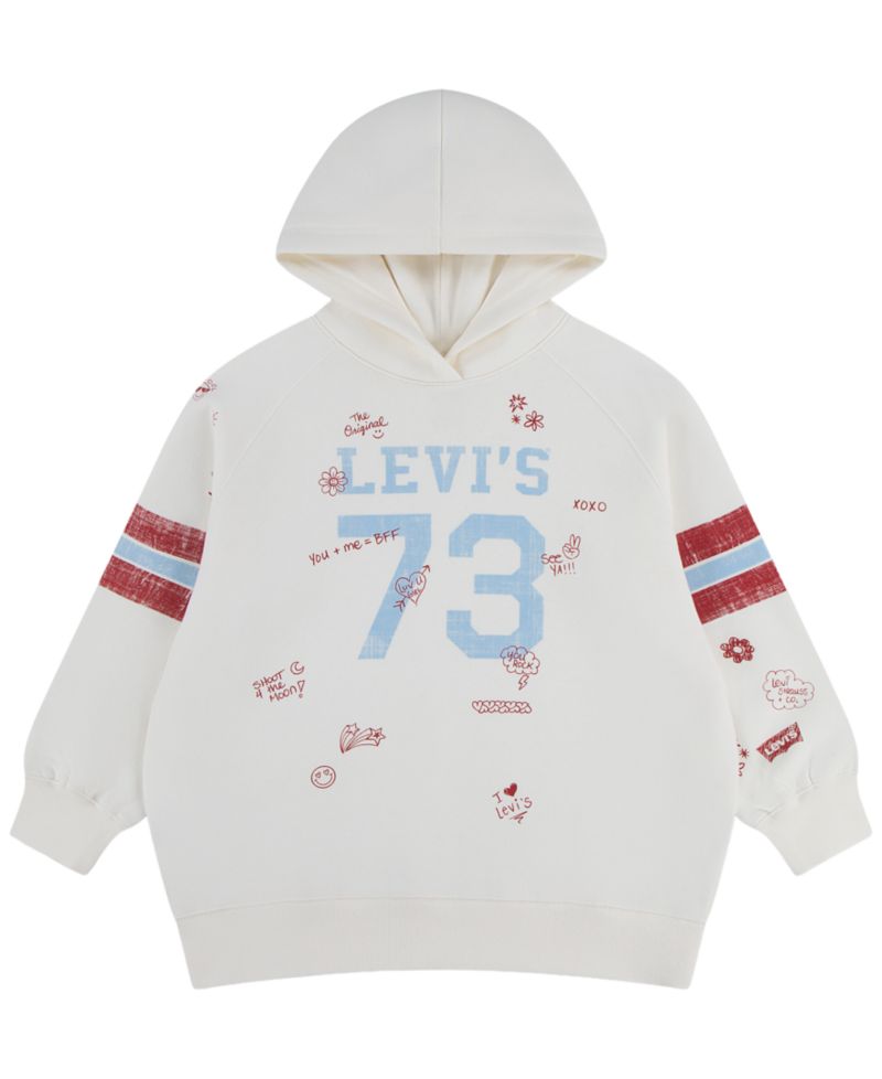 Girls 7-16 Oversized Varsity Hoodie