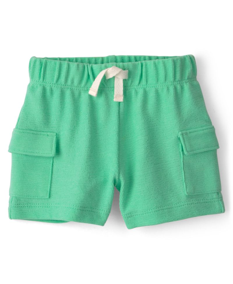 Baby Boys' Shark Top, Bodysuit and Shorts, 3-Piece Set
