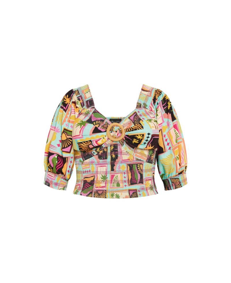 Plus Size Flora Top
