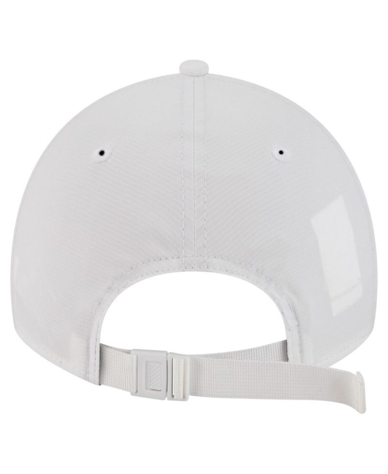 Men's White Kansas Jayhawks Active Ripstop 9TWENTY Adjustable Hat