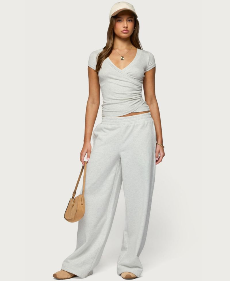 Women's Iria V Neck Wrapped Top