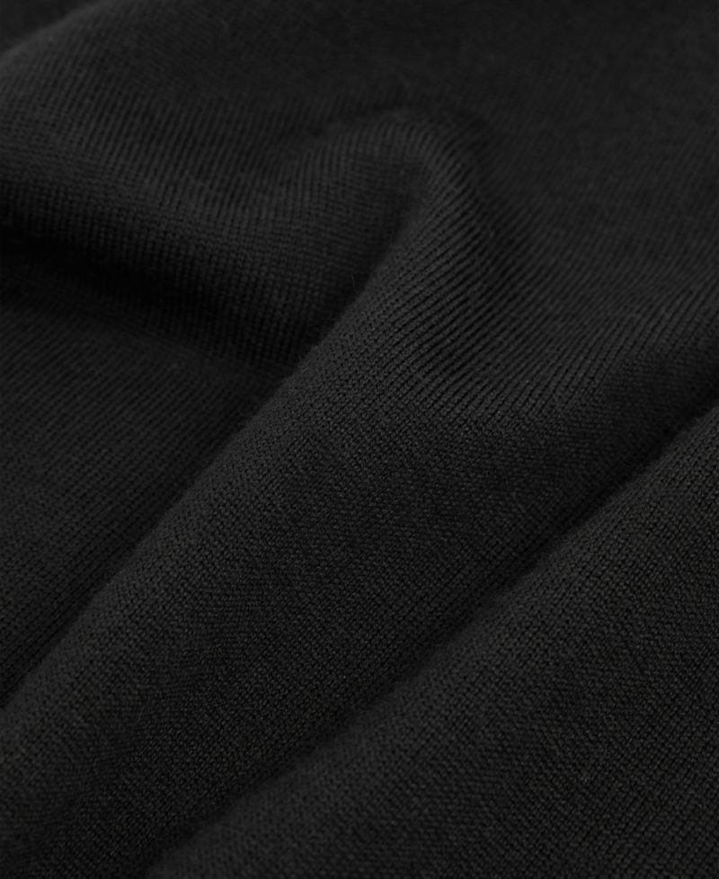 Men's Caine Slim Fit Merino Wool Roll Neck Sweater