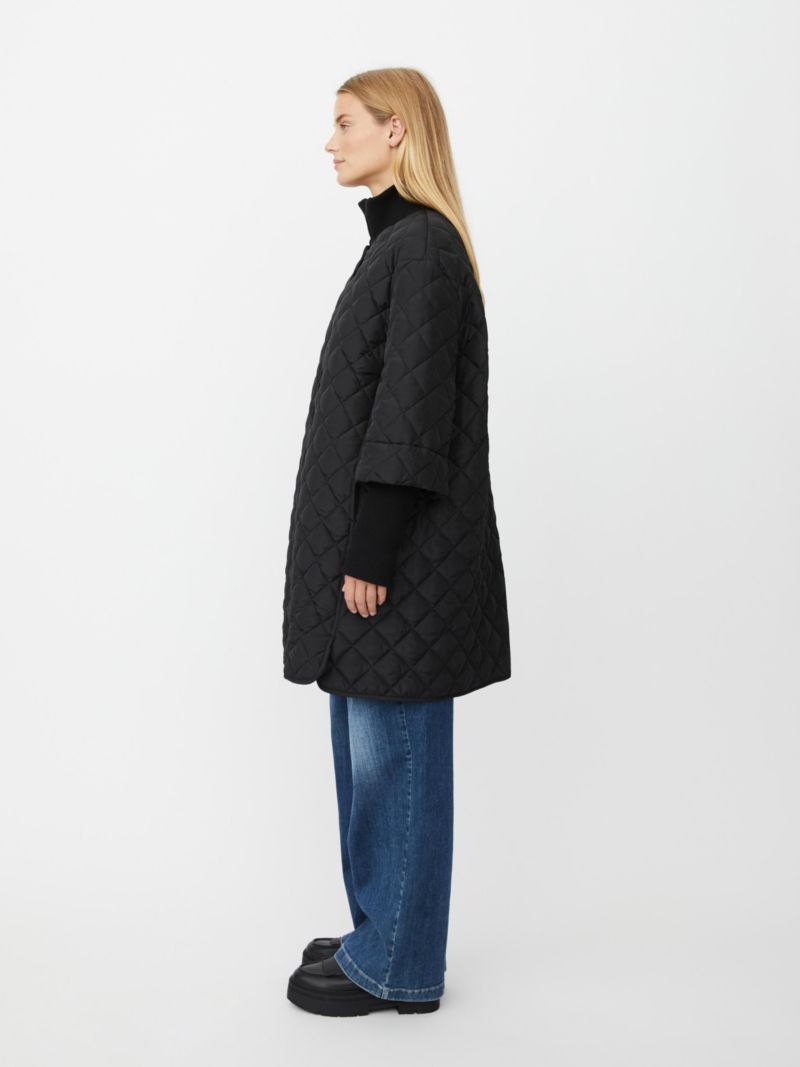 Women's Talvire High Neck Long Sleeve Coat