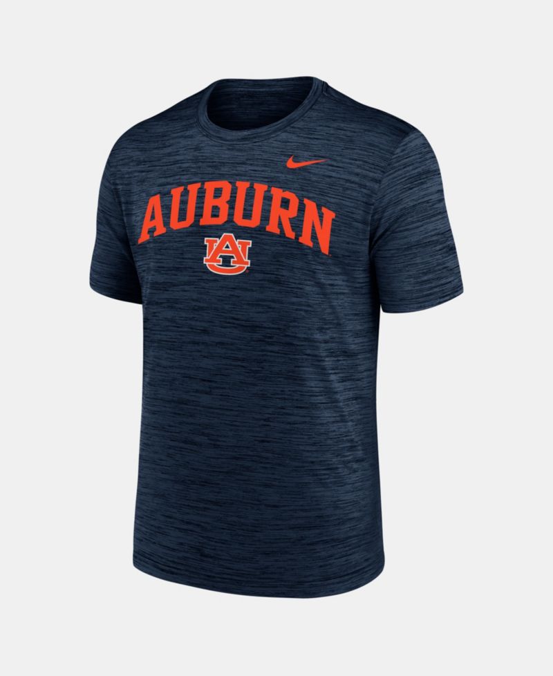 Men's Navy Auburn Tigers Primetime Arch Logo Velocity Dri-FIT T-Shirt