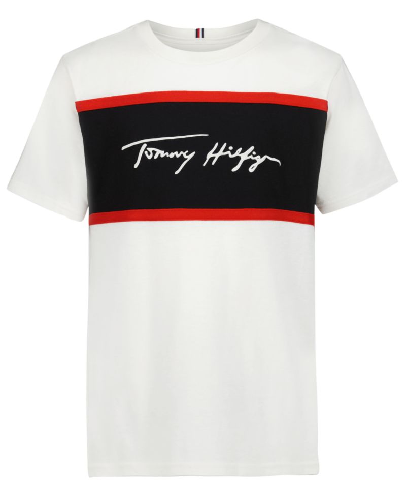 Boys' 2T-7 Color-Block Short-Sleeve T-Shirt