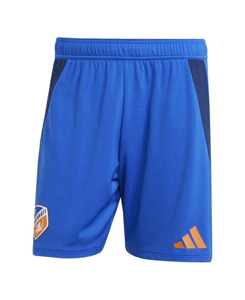 Men's Blue FC Cincinnati Home 2025 Orange and Blue Legacy Kit Authentic Shorts