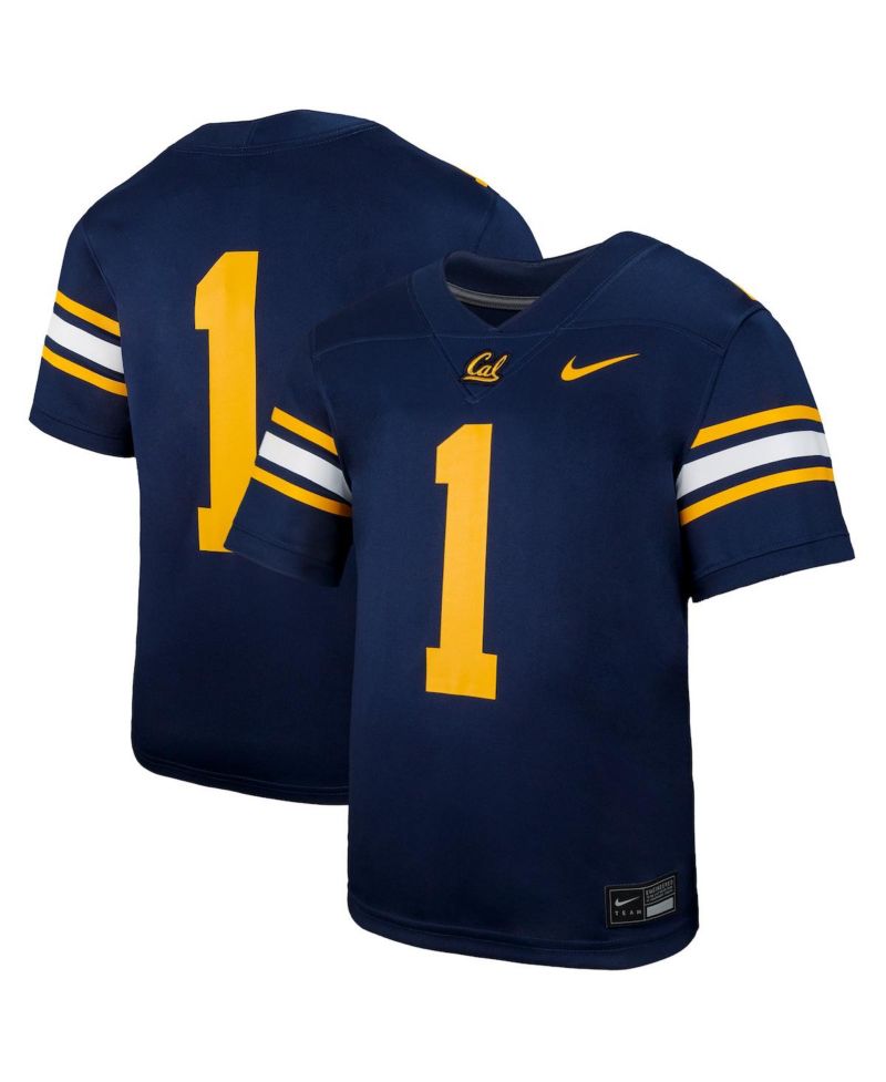 Big Boys and Girls 1 Navy Cal Bears Untouchable Replica Game Jersey