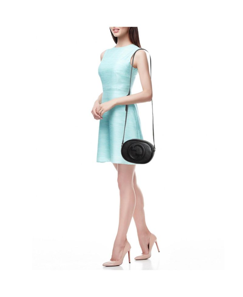 Bamboo Shopper Leather Tote