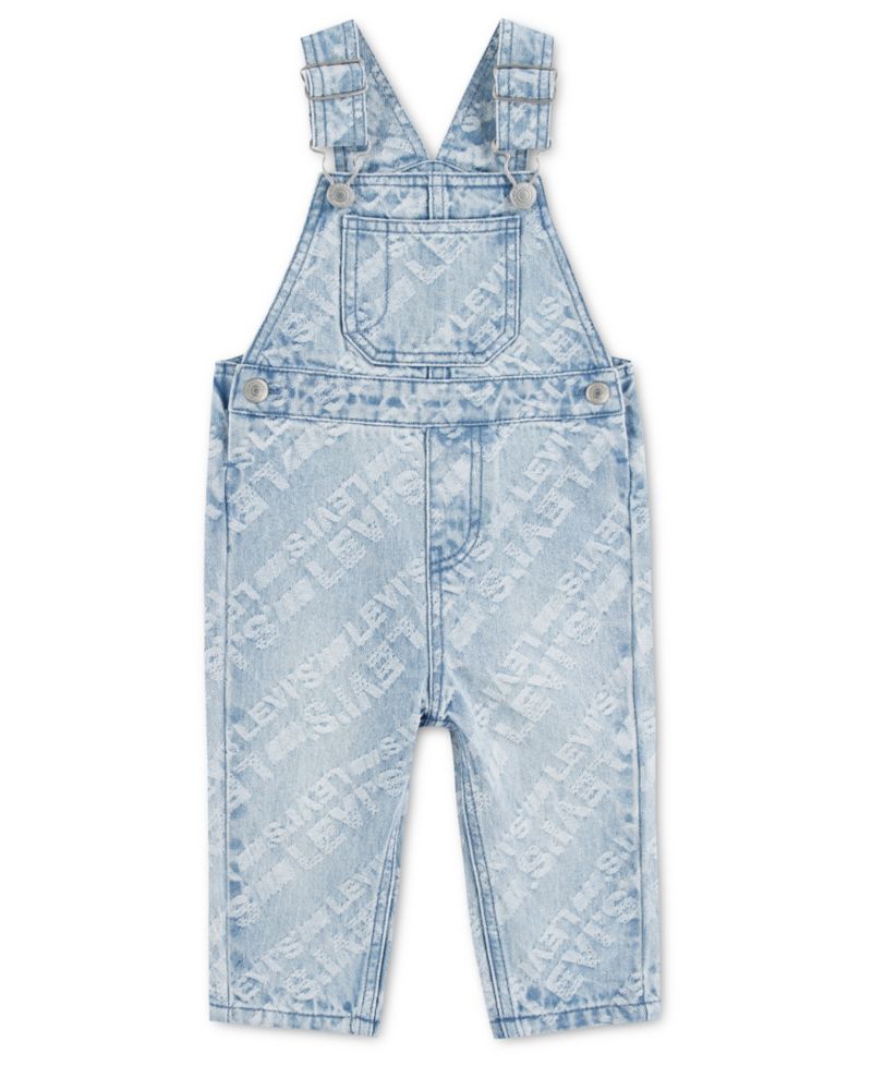 Baby Boys' Jacquard Denim Coverall