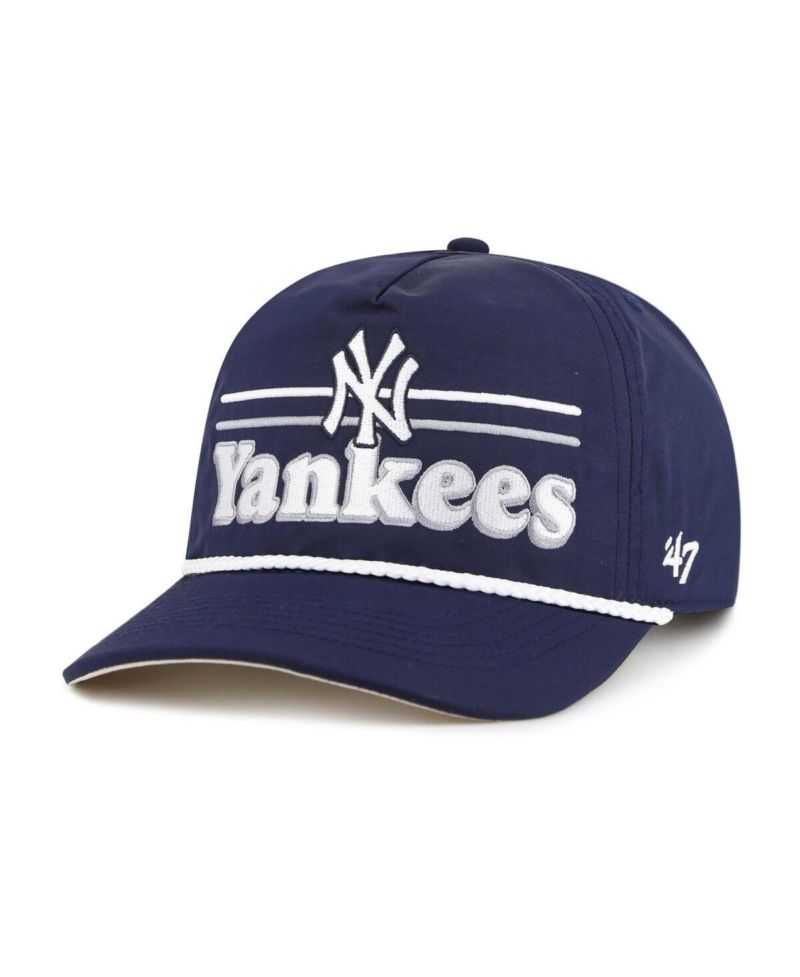 Men's Navy New York Yankees Campscape Hitch Adjustable Hat