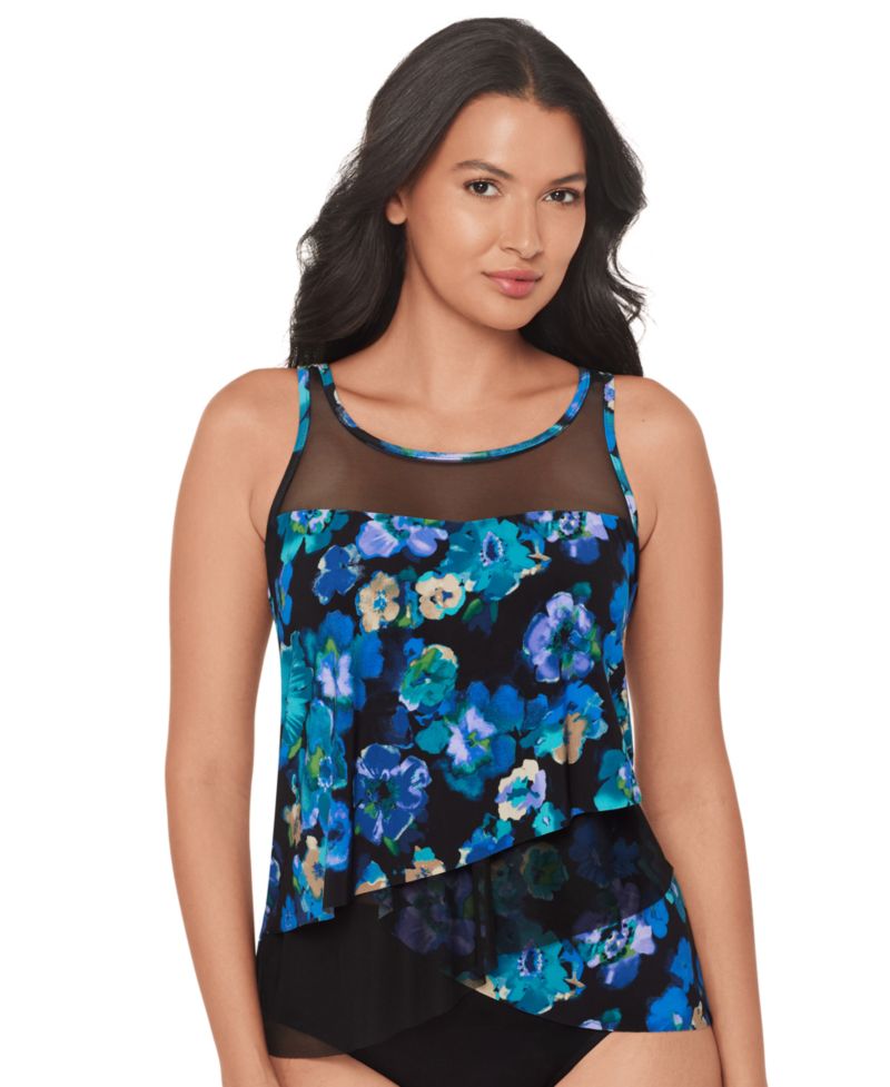 Women's Secret Garden Mirage Underwire Tankini Top