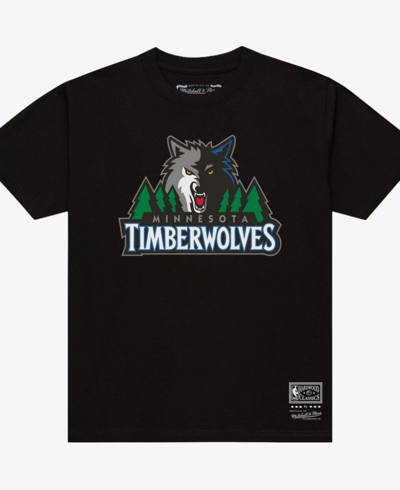 Men's Minnesota Timberwolves Global Standard Screen-Printed Crewneck T-Shirt