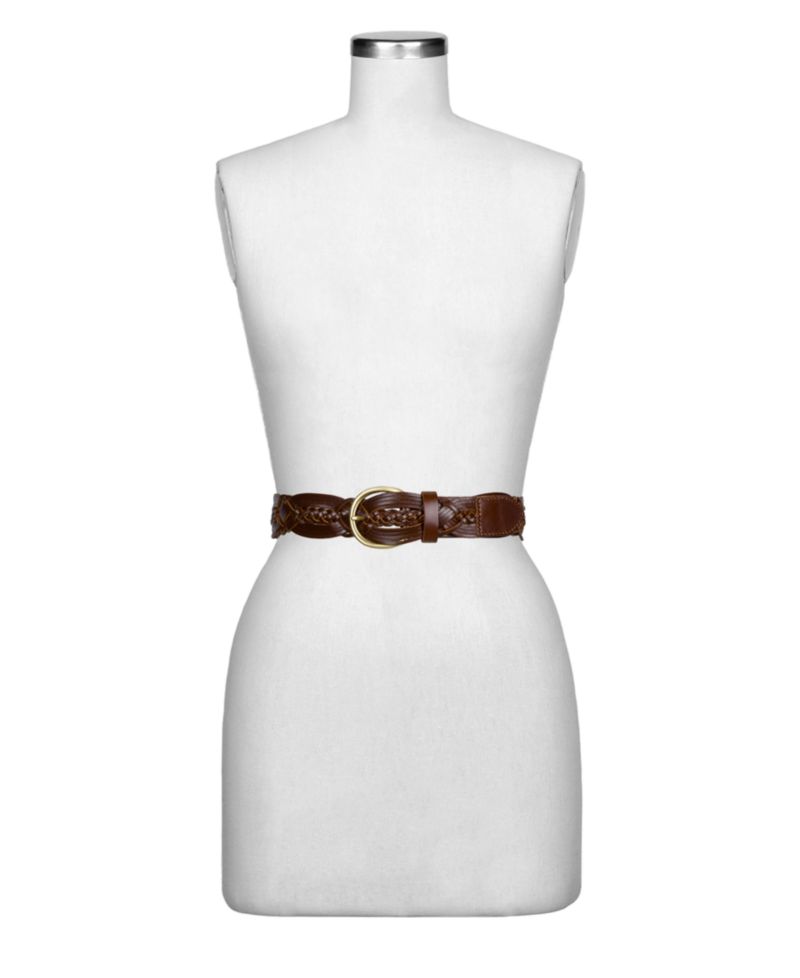 Women's Melissa Braided Leather Belt