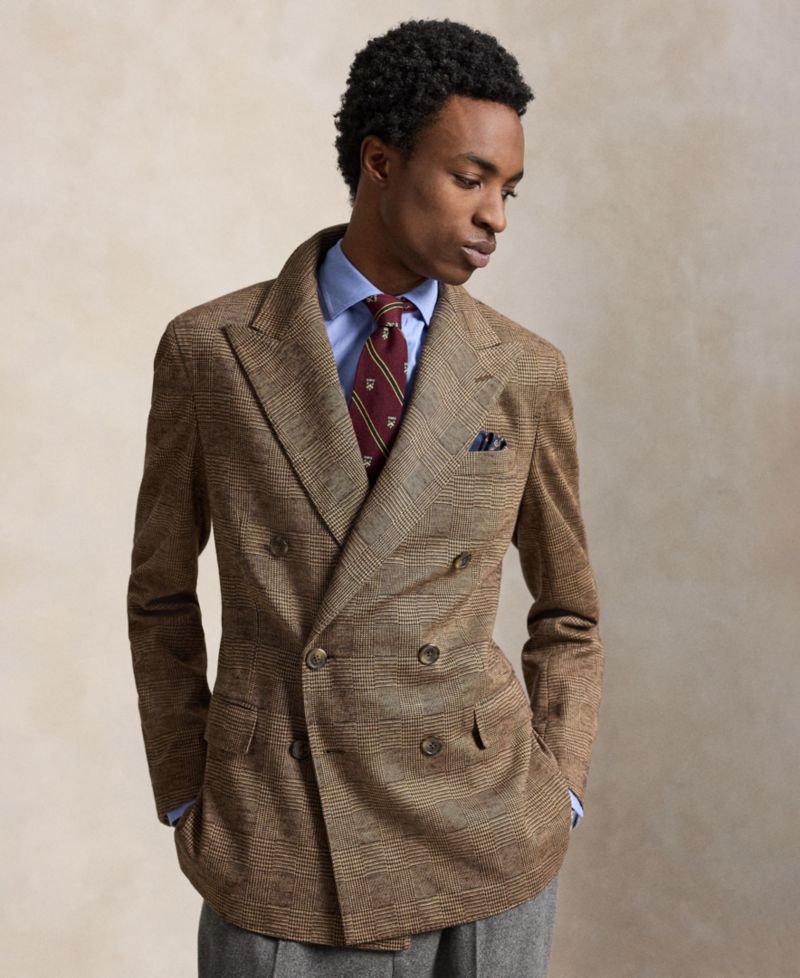 Men's Polo Soft Modern-Fit Knit Sport Coat