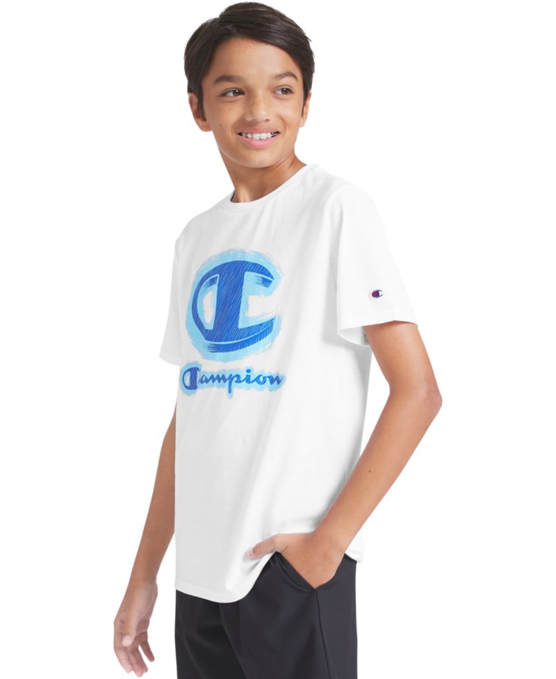 Boys' 7-16 Short-Sleeve Crewneck Graphic T-Shirt