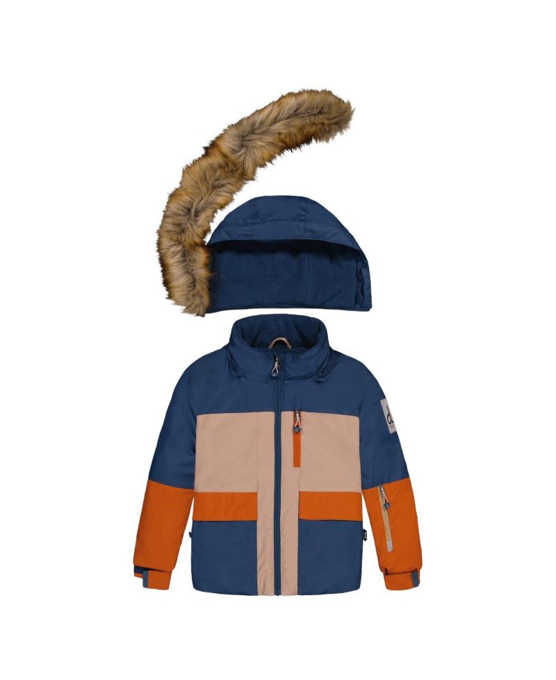 Big Boys Boy(6-14) Two Piece Play Snowsuit Bear Print Pants
