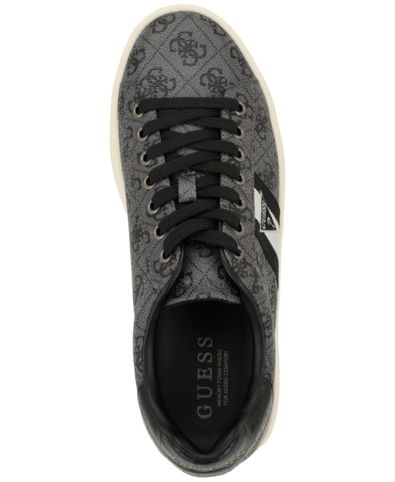 Men's Yinden Leather Round-Toe Sneakers