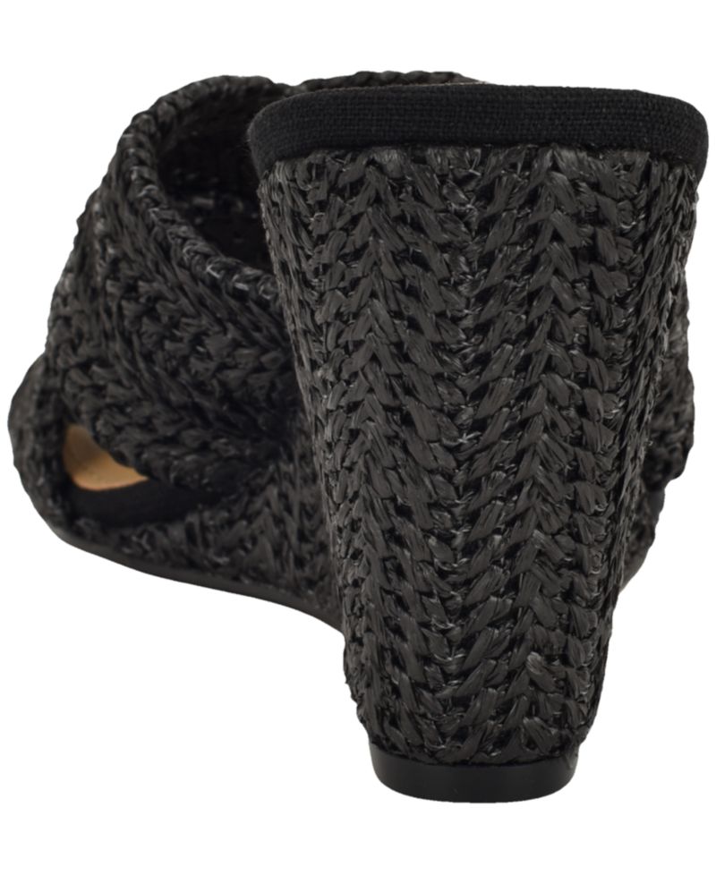 Women's Nejia Woven Slip-On Wedge Sandals